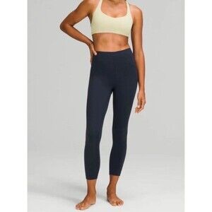 Lululemon InStill HR Tight 25" True Navy High Rise Leggings Athleisure Size 0